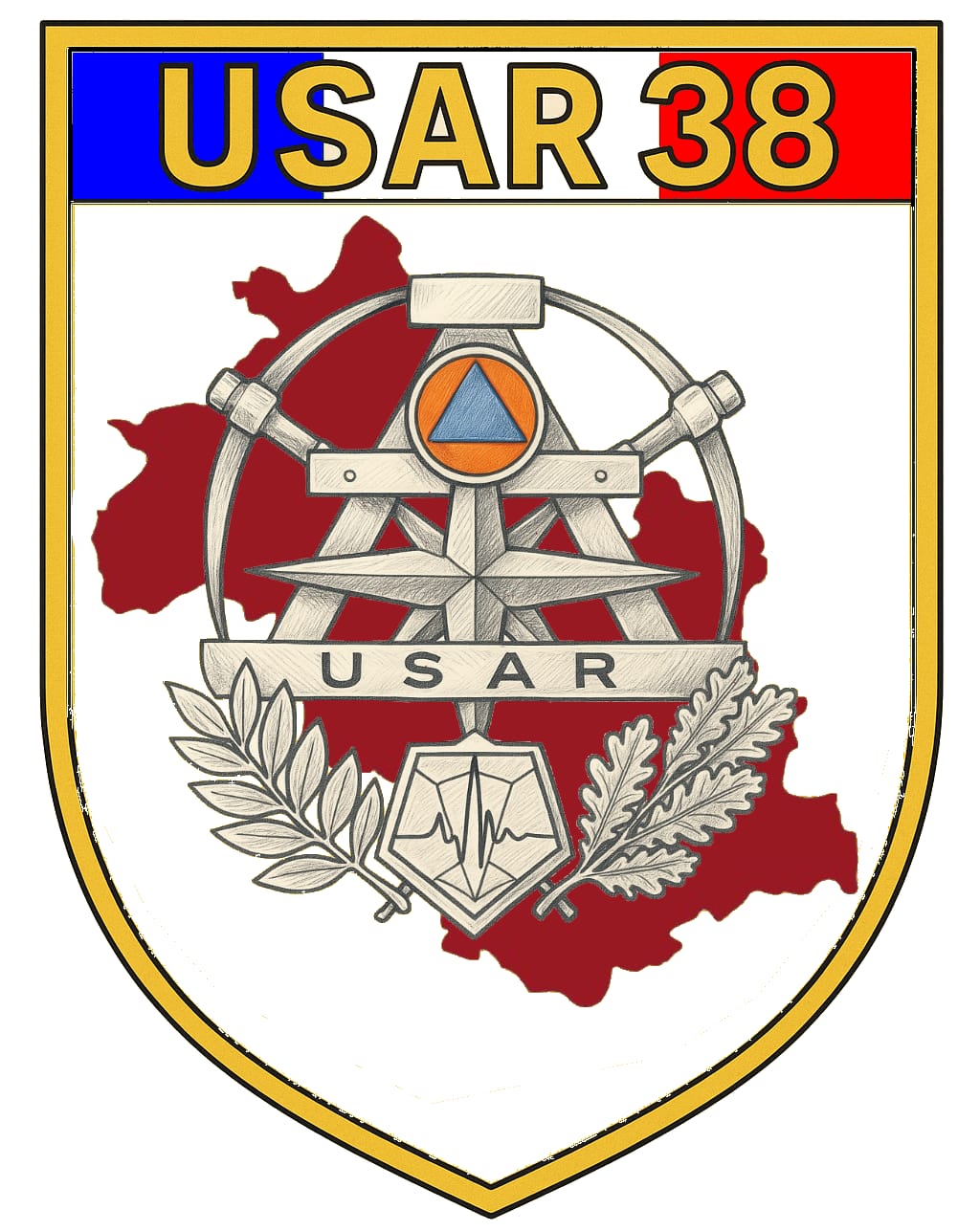 Écusson USAR 38